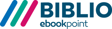 grafika ozdobnikowa, tekst: BIBLIO ebookpoint 