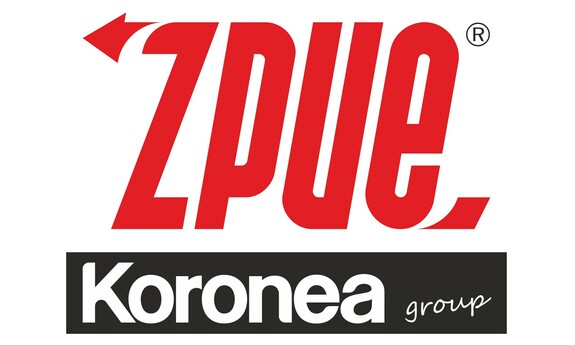 Logo ZPUE, grafika ozdobnikowa