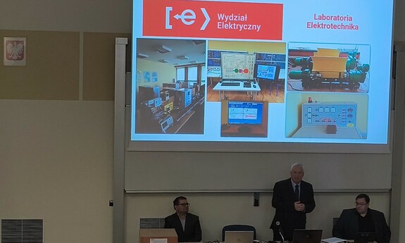 przem&oacute;wienie inauguracyjne Dziekana Wydziału Elektrycznego dr hab. inż. Marka Lisa, prof. PCz