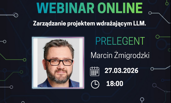 grafika zodobnikowa, tekst: Marcin Żmigrodzki, 27 marca 2026 (piątek), godz. 18:00, Webinar Online